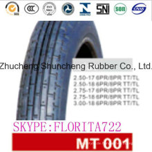 (2.50-14 2,50-18 2.75-14 3,00-12) Motorrad-Reifen-/Tyre für Motor Dreirad